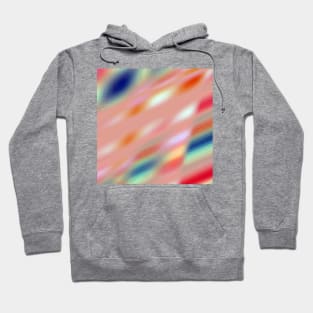 red blue white abstract texture background pattern Hoodie